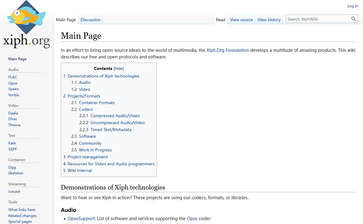 XiphWiki
