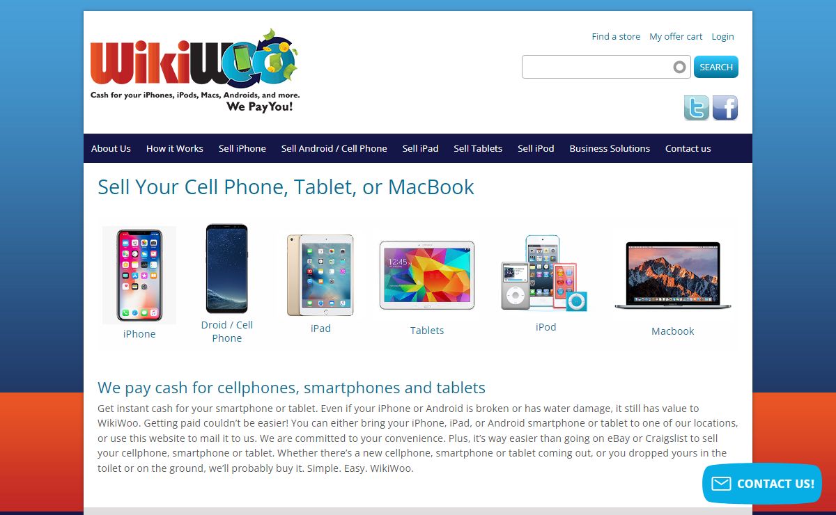 Sell Used Mobile Phones, Smartphones | We pay you at WikiWoo!