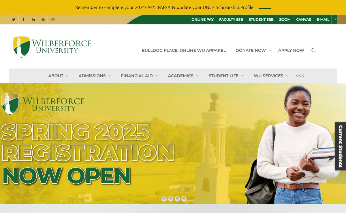 Home - Wilberforce University
