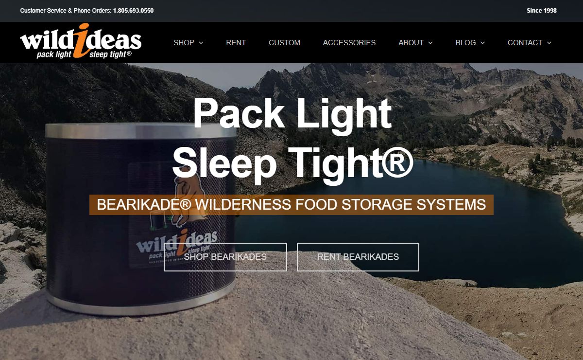 Wild Ideas - Bearikade Wilderness Food Storage Systems - Wild Ideas: Backpacking Food Storage Containers