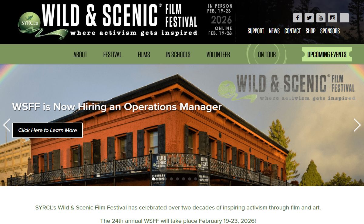Home - Wild & Scenic Film Festival