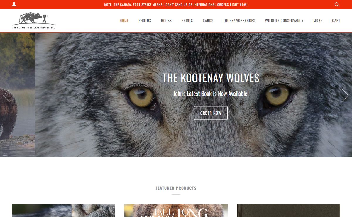 John E. Marriott Wildlife and Nature Photography – John E. Marriott, JEM Photography