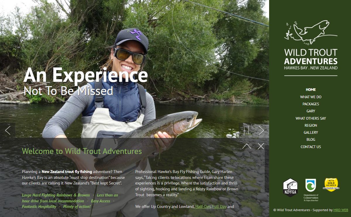Wild Trout Adventures - Trout Fishing in New Zealand