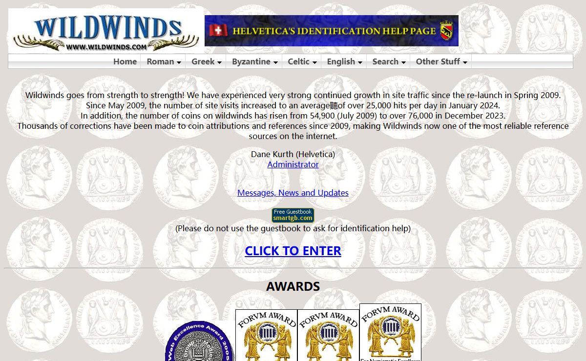 Ancient Coins: Roman, Greek, Byzantine and Celtic Numismatic Reference for Attribution and Values