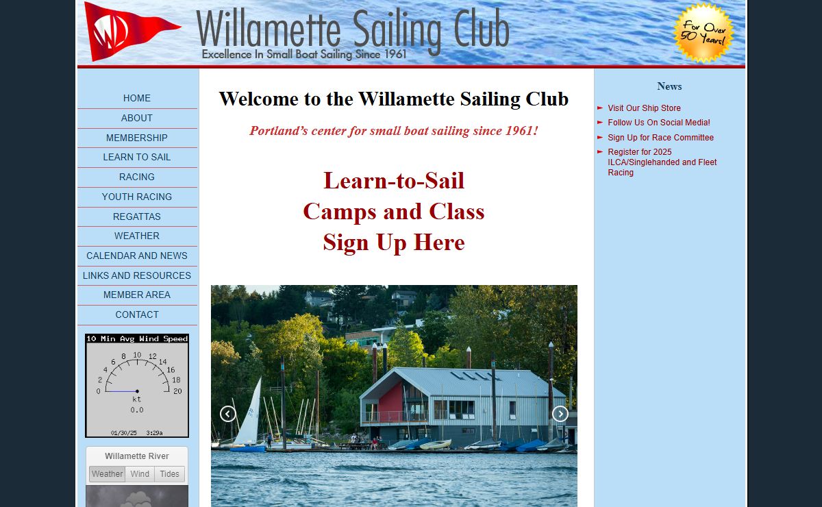 www.willamettesailingclub.com