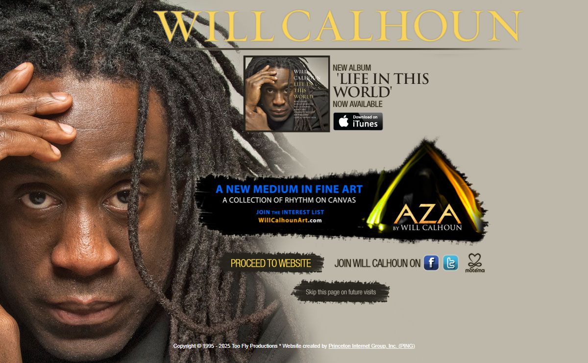 Will Calhoun - Drummer for Living Colour, Stone Raiders, Jungle Funk, Jazz band leader, HeadFake, Black Jack Johnson, producer, songwriter, teacher