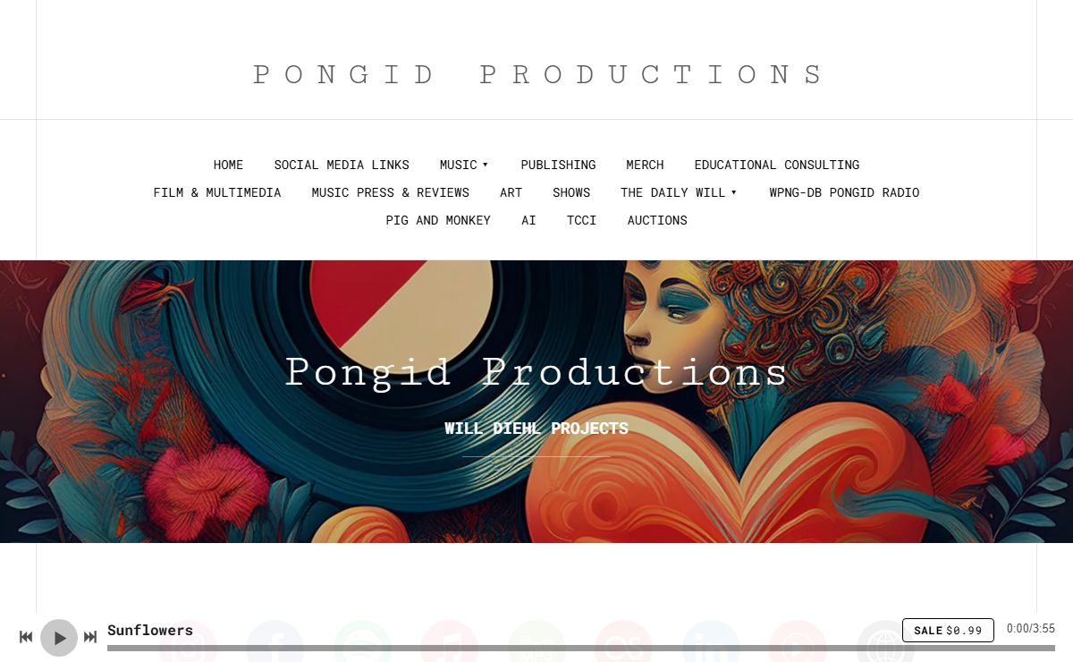 Pongid Productions and Will Diehl Music