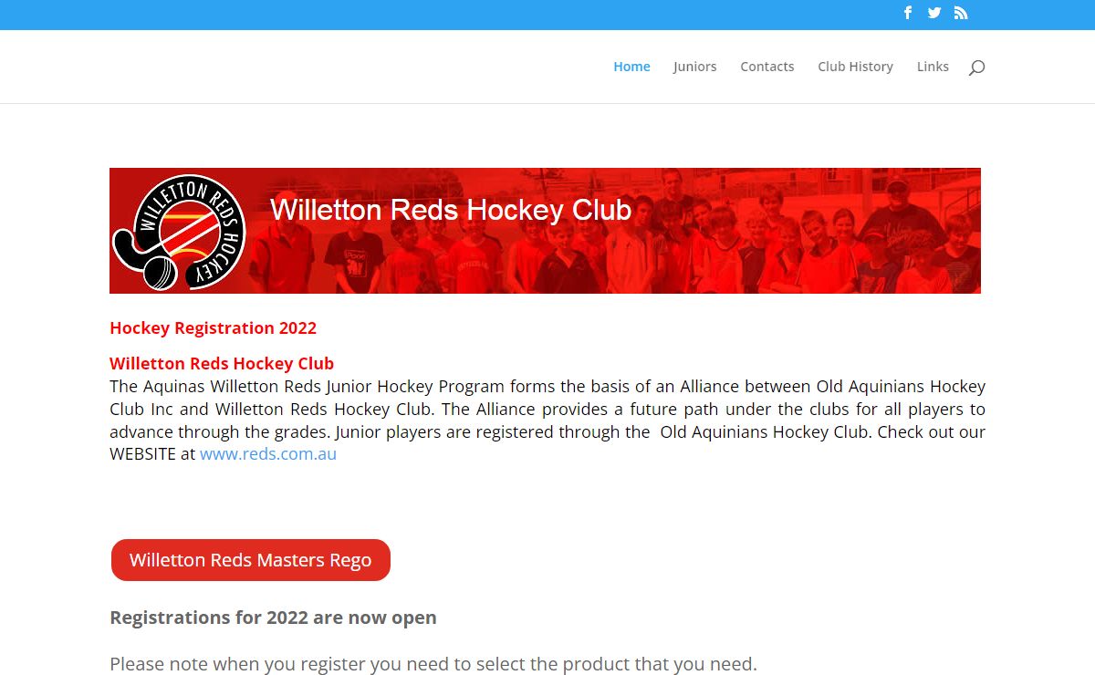 Willetton Reds Hockey Club |
