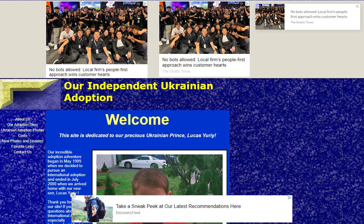 Our Independent Ukrainian Adoption