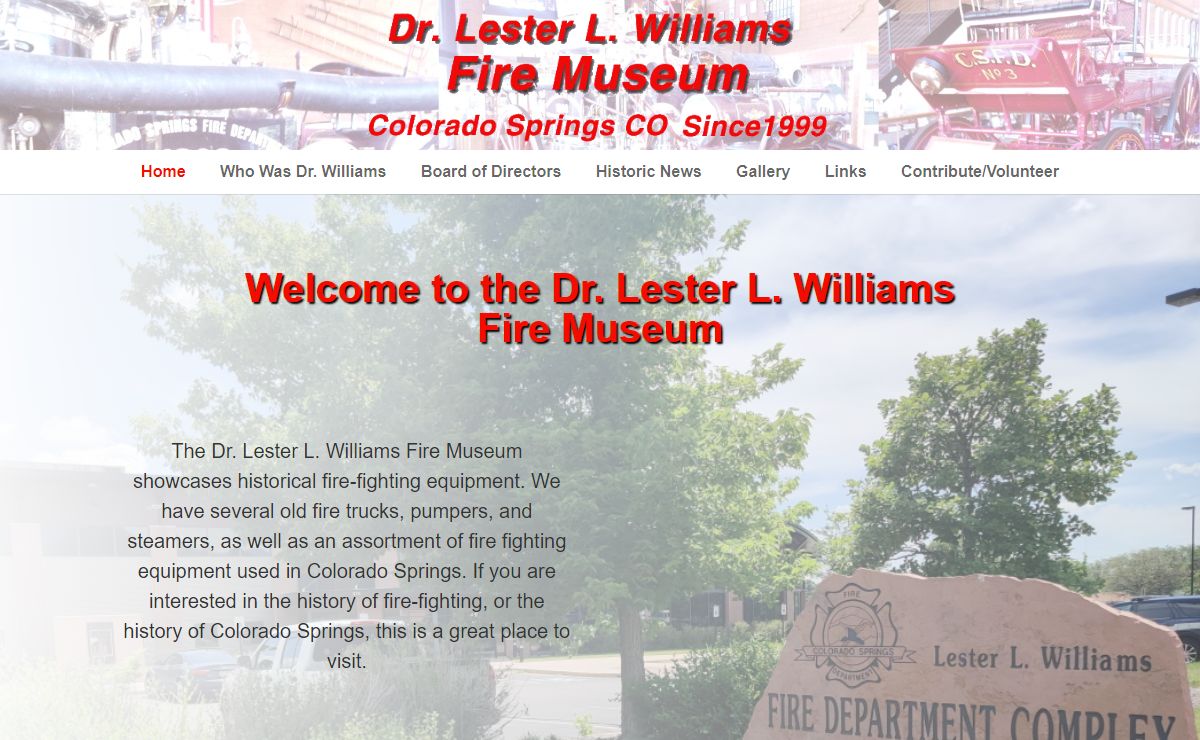 Williams Fire Museum | Dr Lester L. Williams Fire Museum