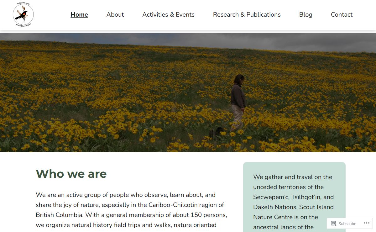 Williams Lake Field Naturalists