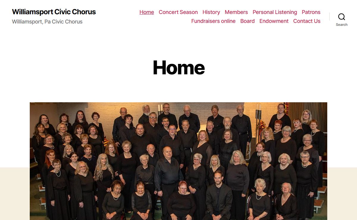 Williamsport Civic Chorus – Williamsport, Pa Civic Chorus