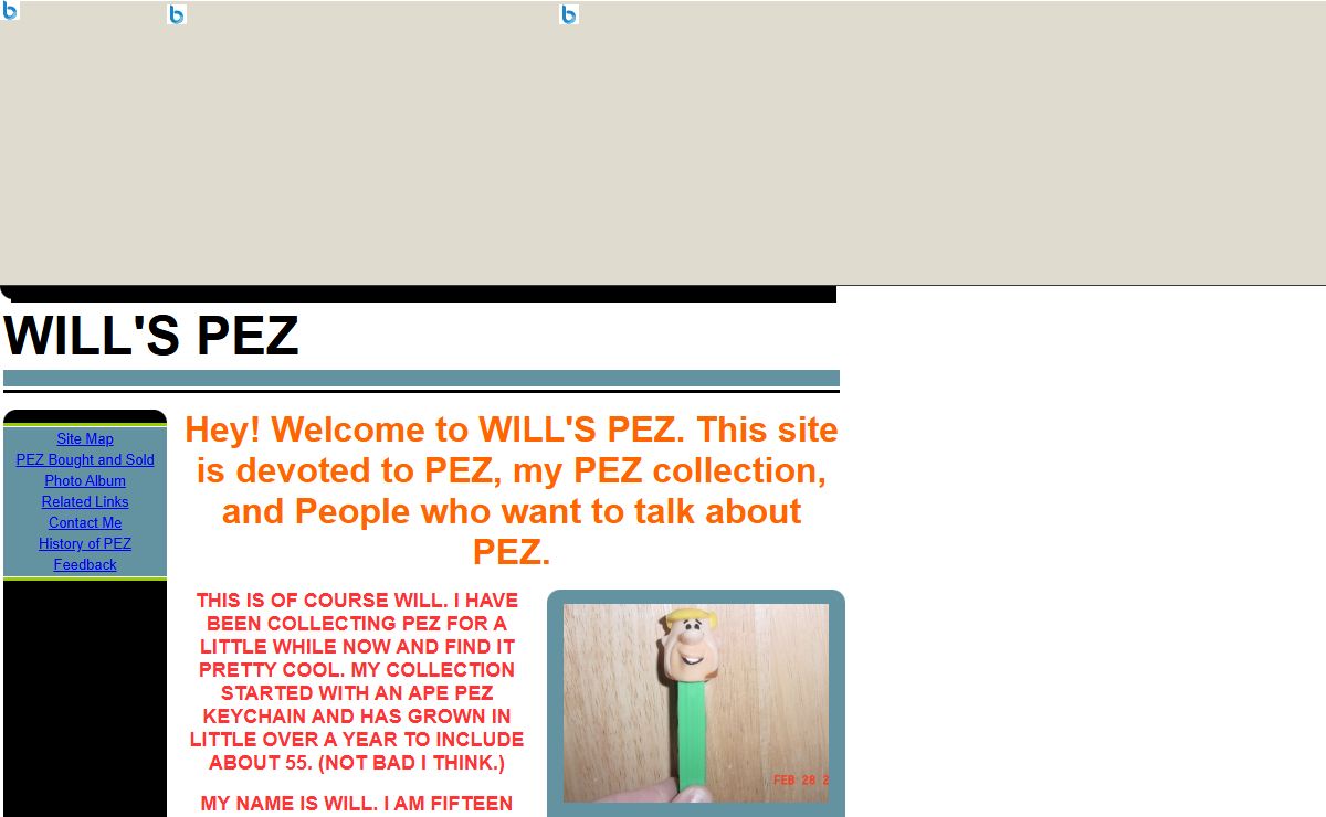 WILL'S PEZ