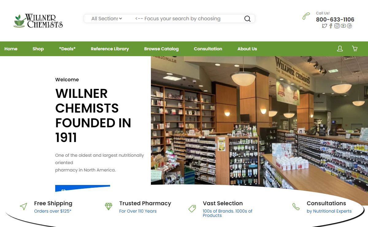 Nutritional Supplements & Health Products | Willner Chemists