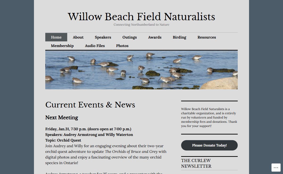 Willow Beach Field Naturalists – Connecting Northumberland to Nature