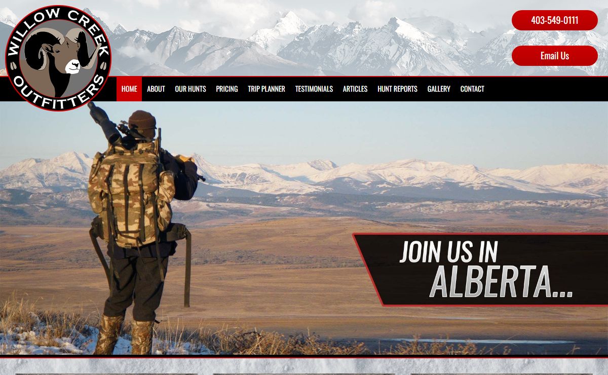 Willow Creek Outfitters | Alberta, Canada Hunting Outfitter