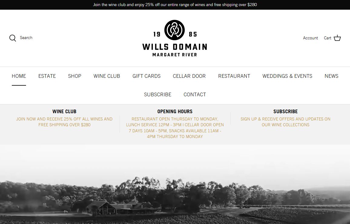 Wills Domain Winery