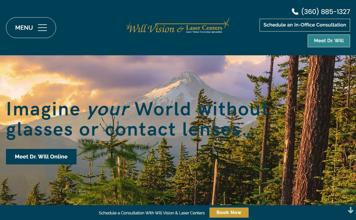 LASIK Eye Surgery & Vision Correction - Will Vision & Laser Centers - Vancouver, WA 98662 and Salem, OR 97302