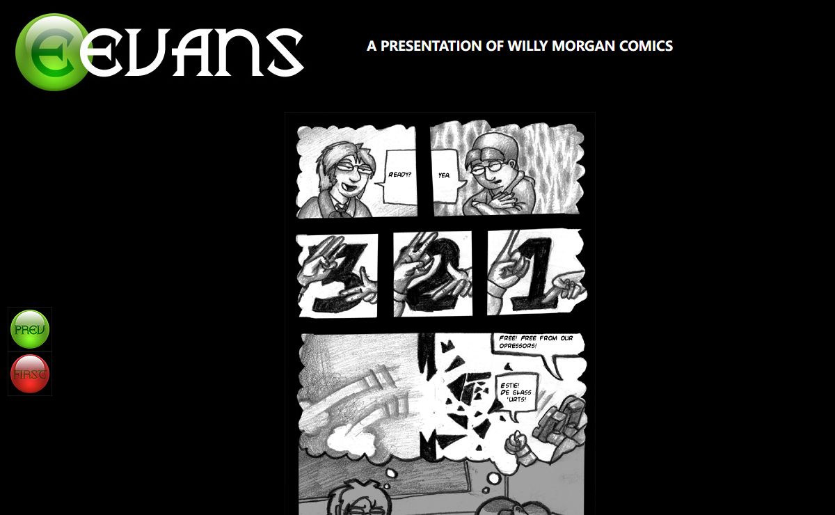 Willy Morgan Comics - Wednesday , April 9 , 2003 - Updated Monday Wednesday Friday