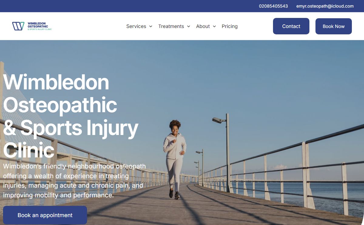 Home - Wimbledon Osteopathic & Sports Injury Clinic