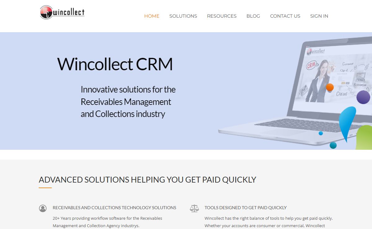 Debt Collection Software - Wincollect - CRM Software - Customer Relationship Management | Debt Collection Software
