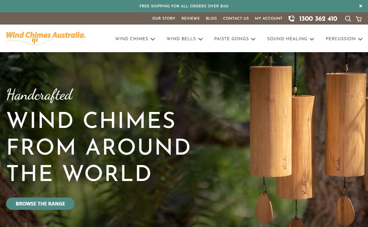 Wind Chimes Australia – #1 Supplier of Wind Chimes, Bells & Gongs