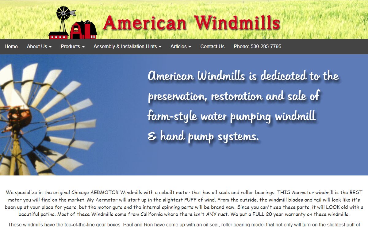 Welcome - American Windmills