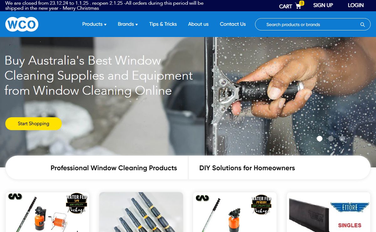 Window Cleaning Equipment & Supplies - Window Cleaning Online
