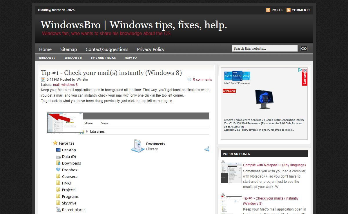 WindowsBro | Windows tips, fixes, help.
