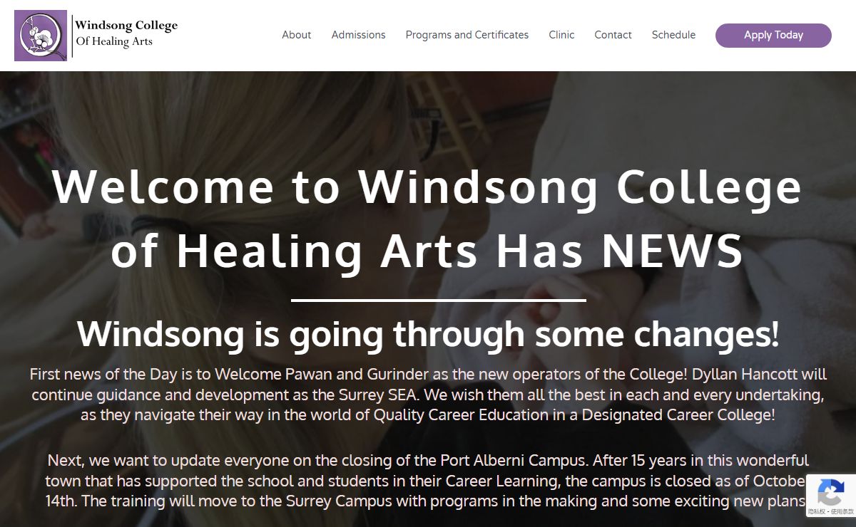 Windsong College of Healing Arts – Quality Career Education
