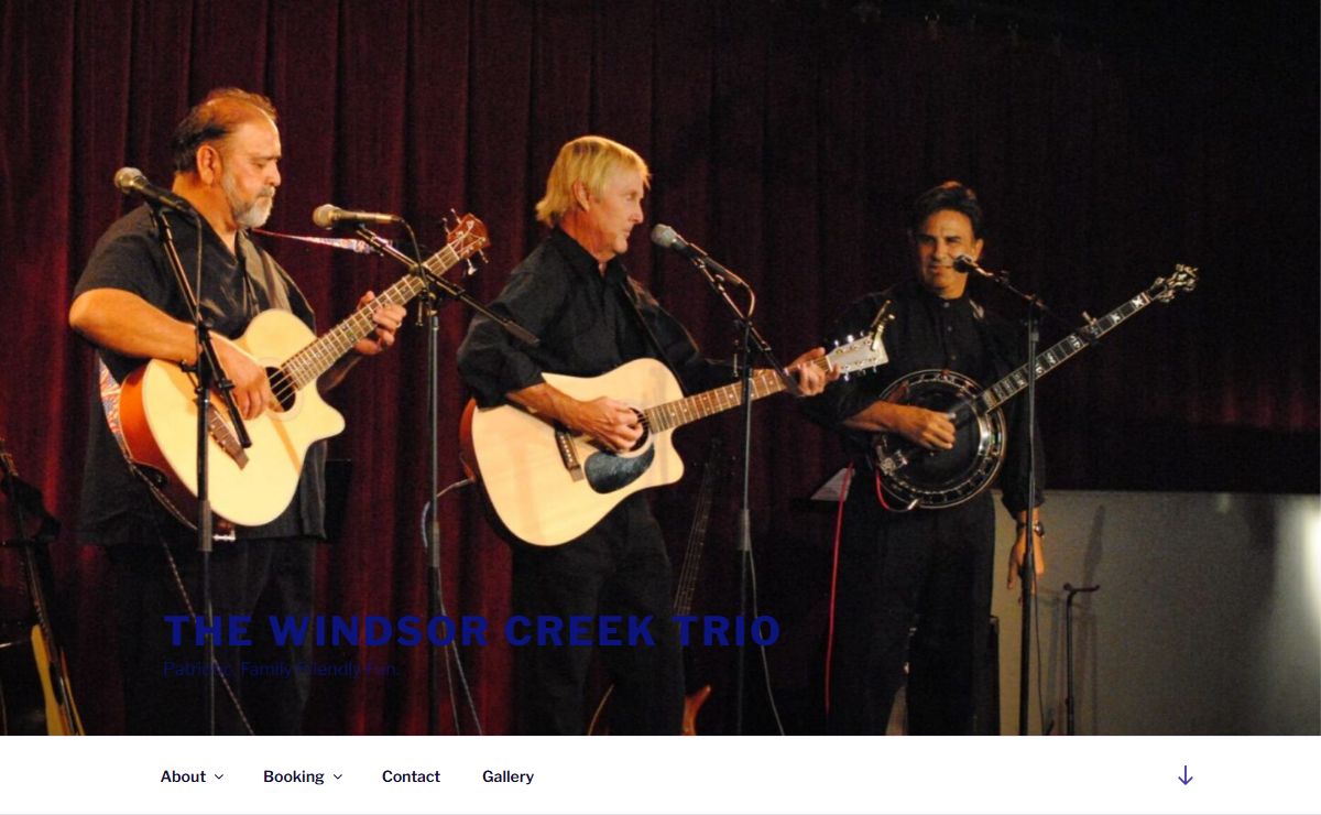 The Windsor Creek Trio – Patriotic, Family Friendly Fun.