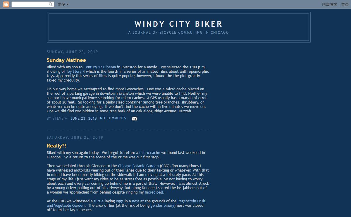 Windy City Biker
