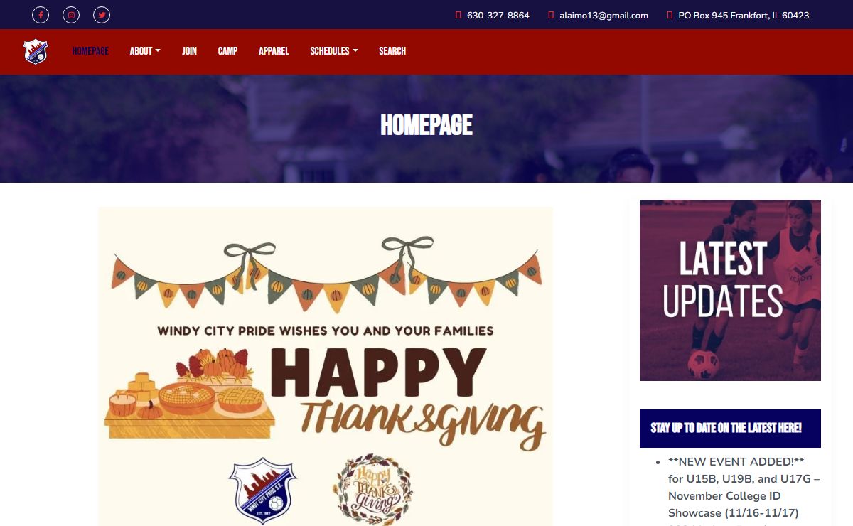 Homepage - Windy City Pride