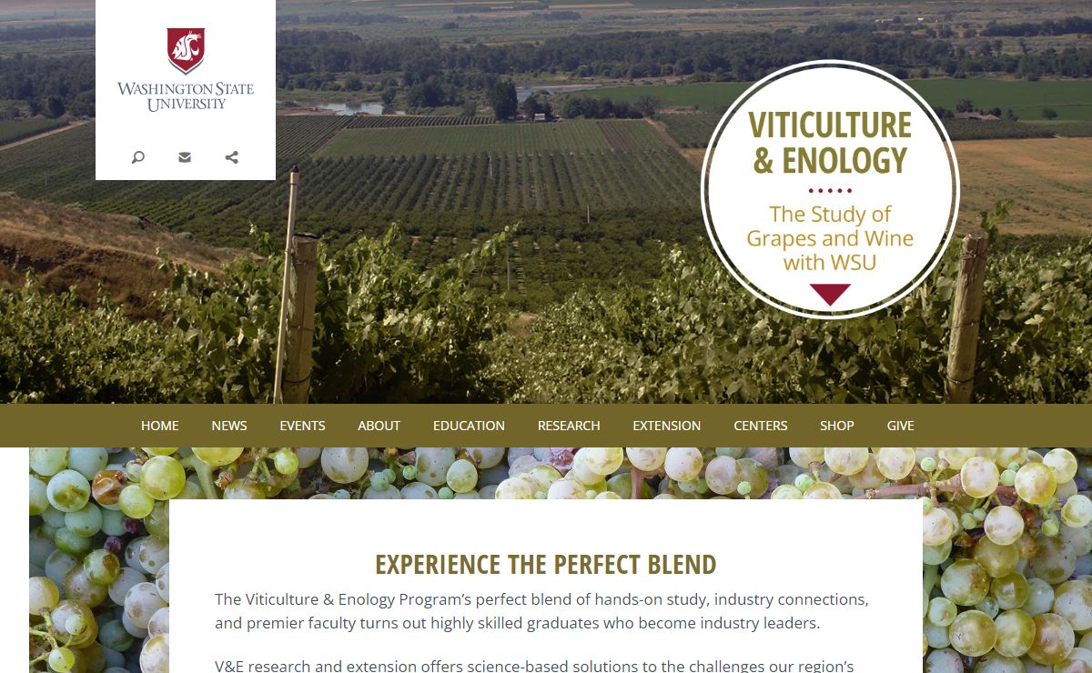 WSU Viticulture and Enology | Washington State University