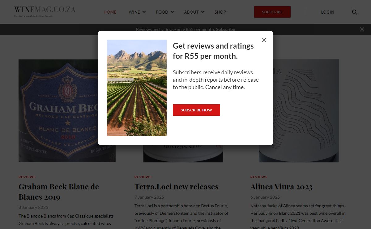 Home | Winemag.co.za | SA Wine Ratings, News, Opinion & Analysis