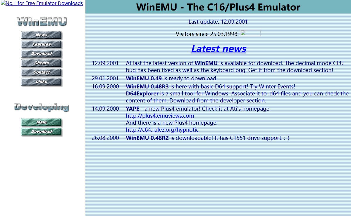 WinEMU - The C16/Plus4 Emulator