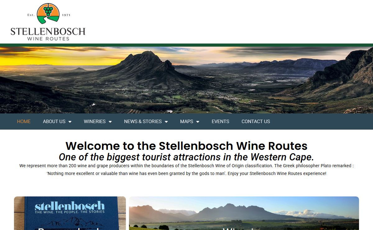 Stellenbosch Wine Routes – South Africa