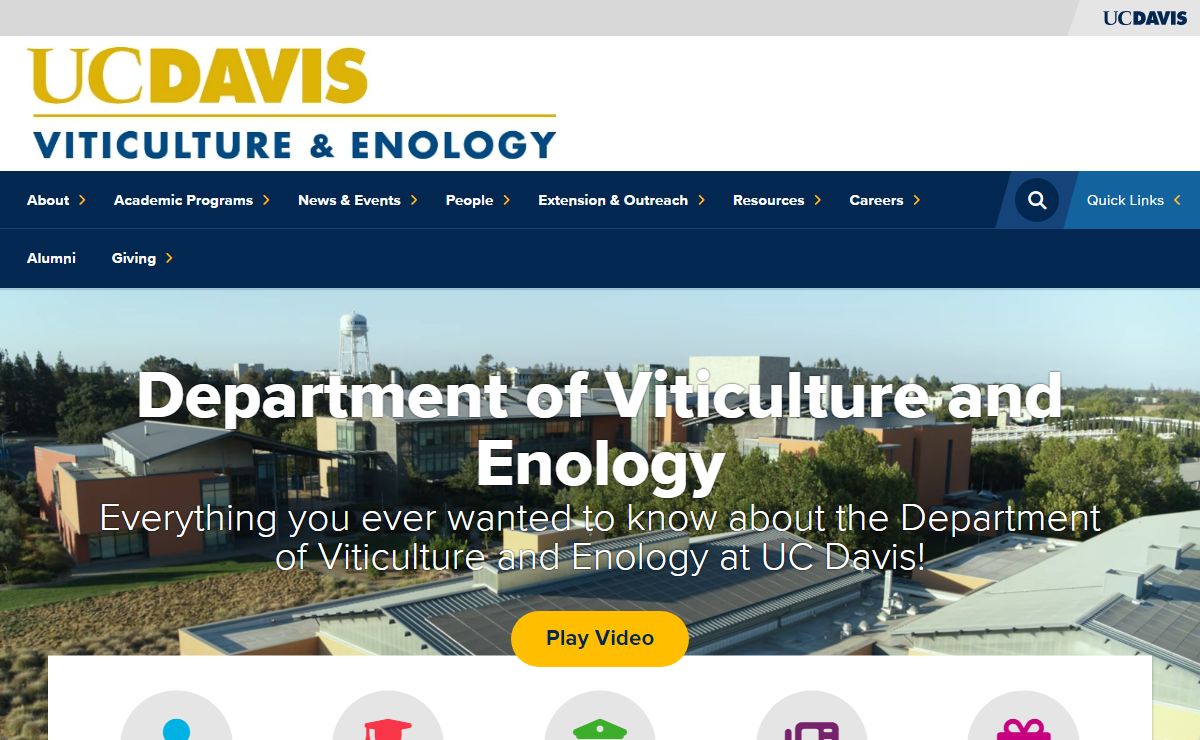 Home | Viticulture and Enology
