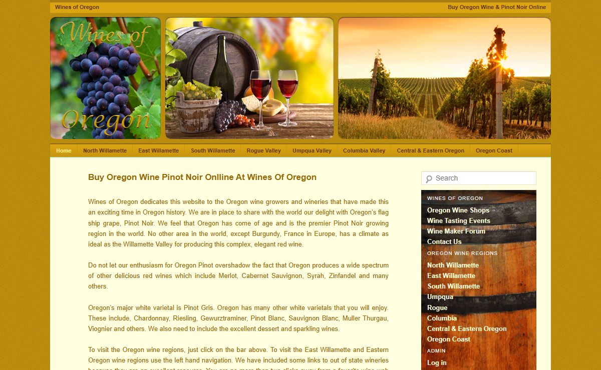 Wines of Oregon | Buy Oregon Wine & Pinot Noir Online