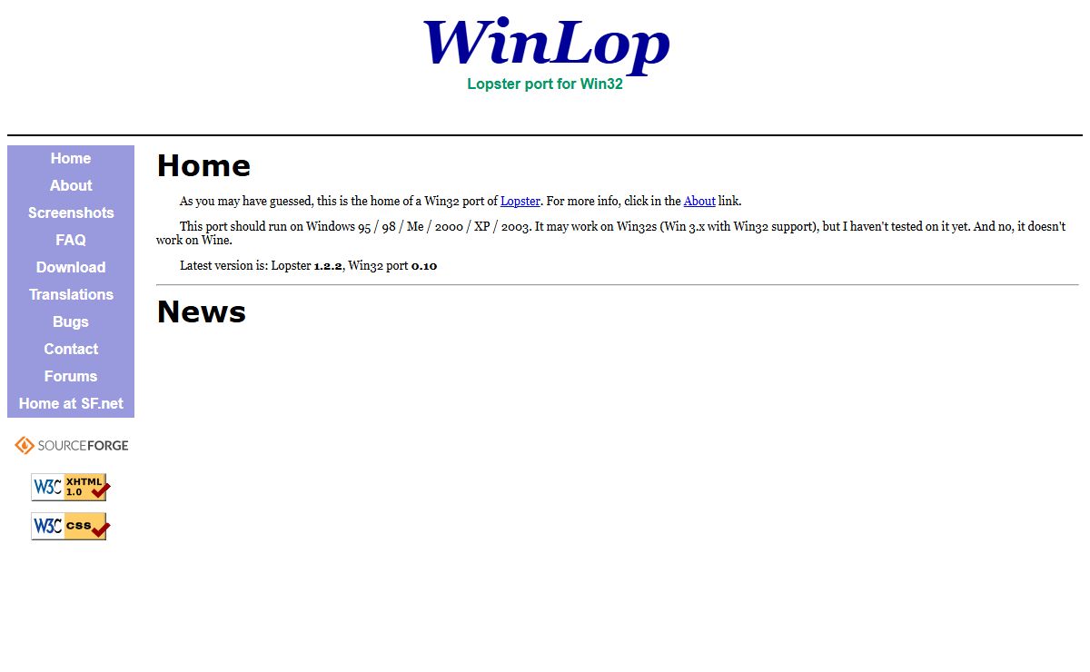 WinLop - Lopster port for Win32