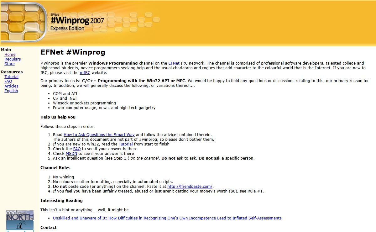 EFNet #Winprog