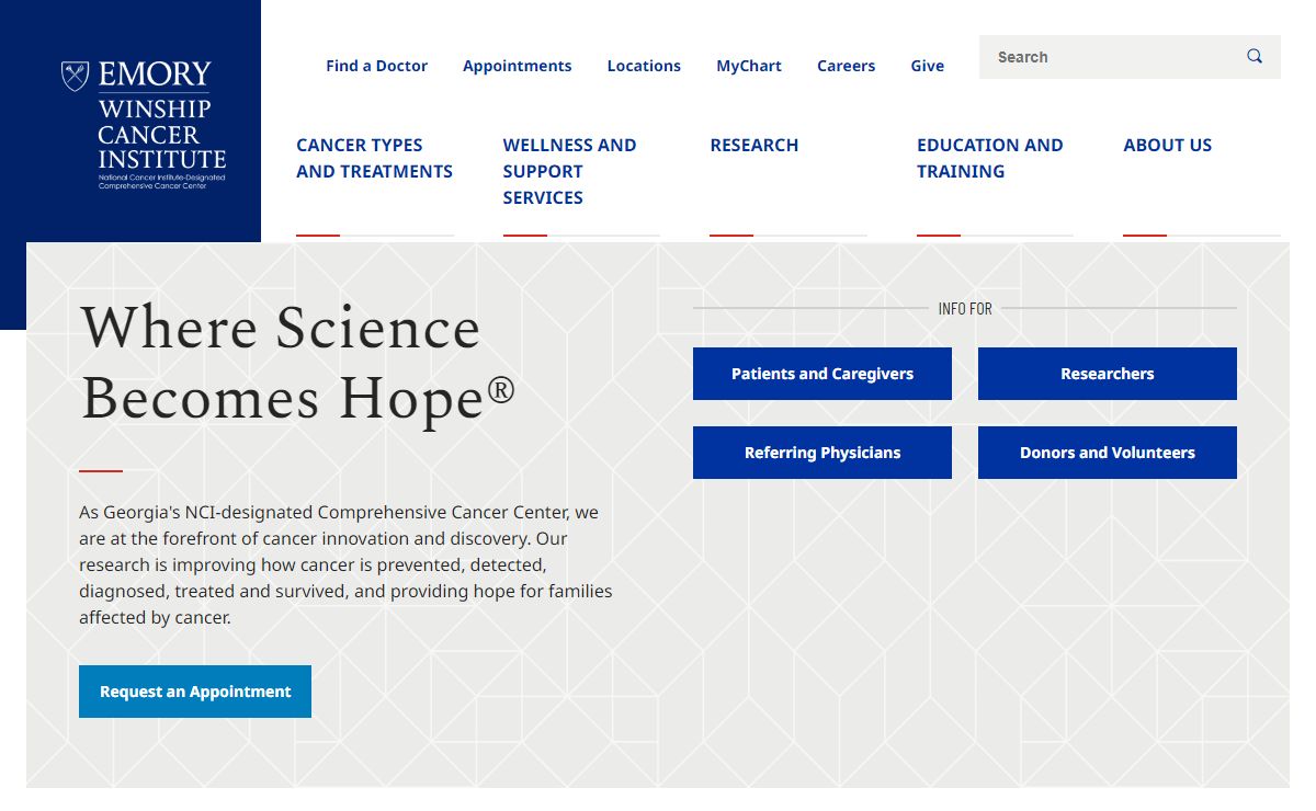 Where Science Becomes Hope® | Winship Cancer Institute of Emory University