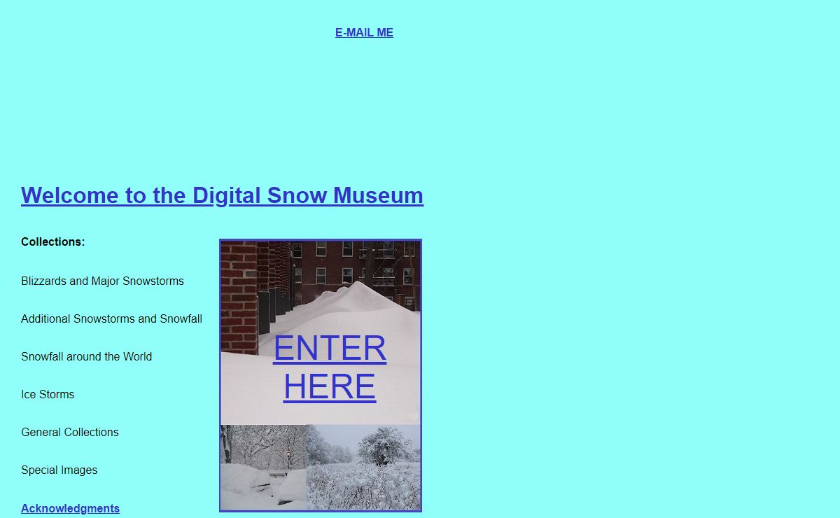 The Digital Snow Museum