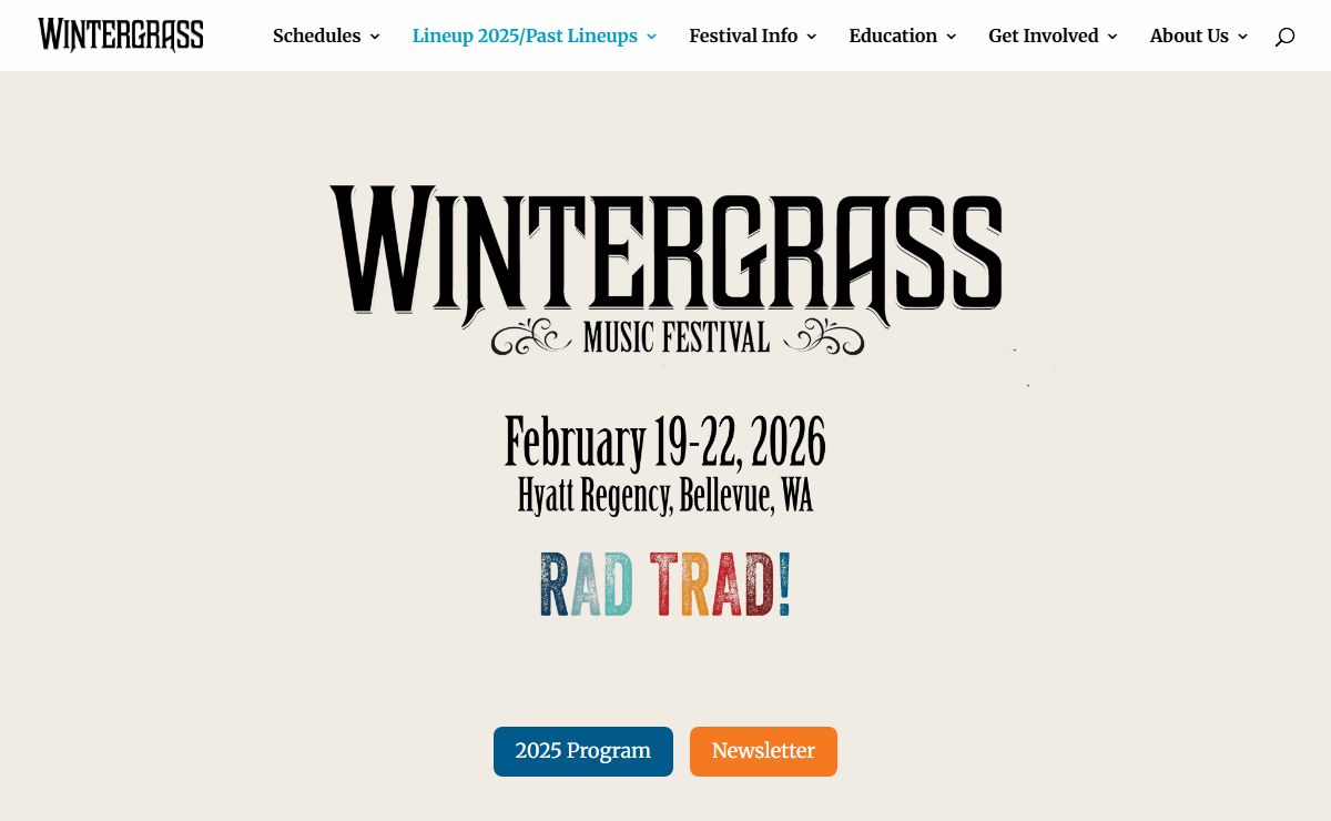 Homepage 2026 - Wintergrass Festival