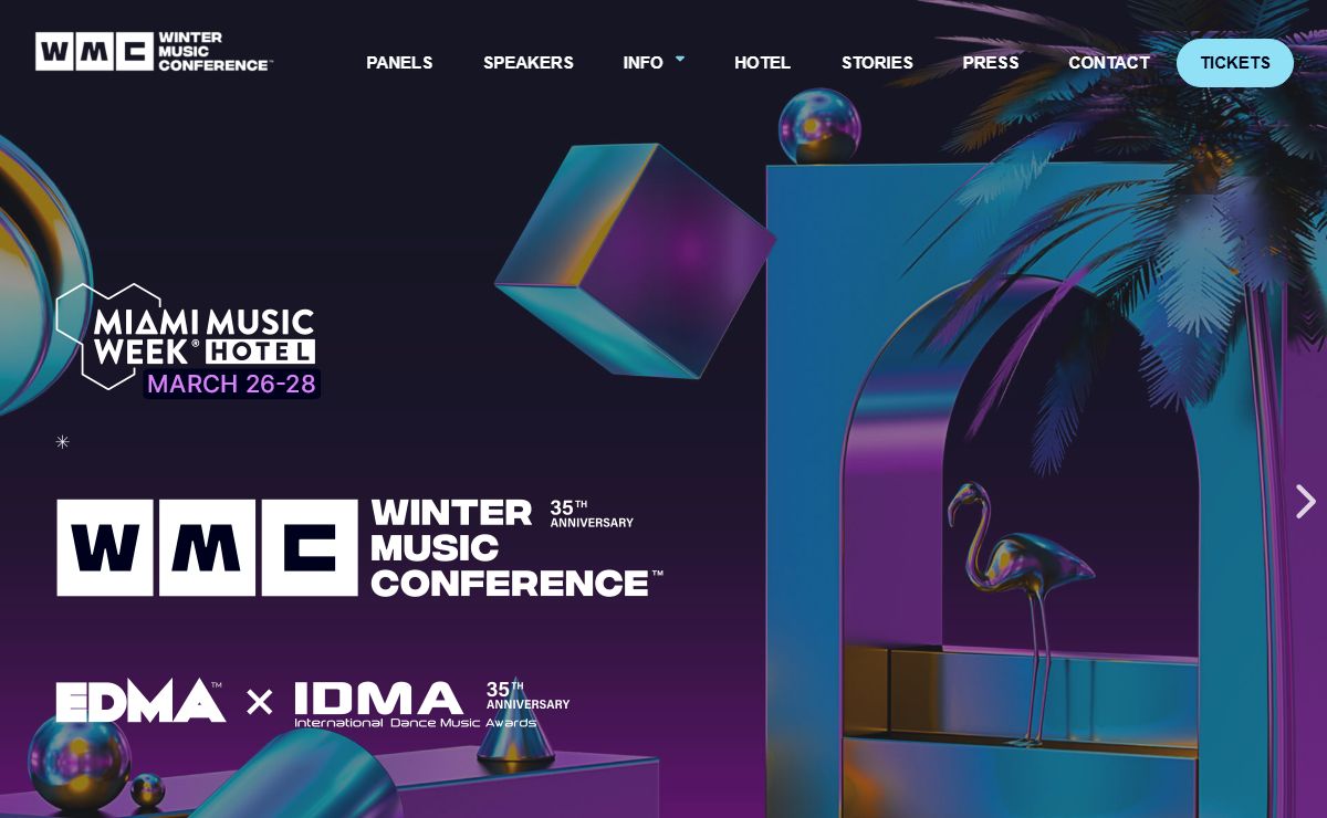 Winter Music Conference (WMC) : WMC · Winter Music Conference