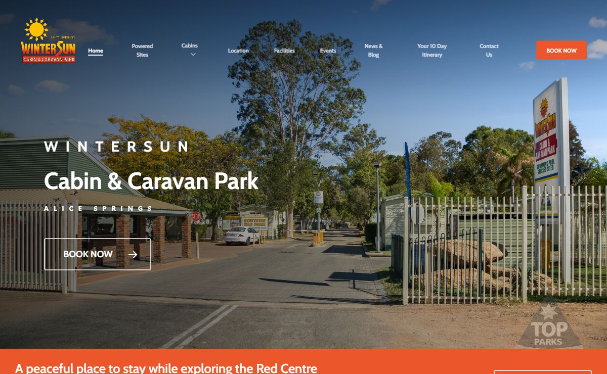 Cabin and Caravan Park | Alice Springs | Wintersun