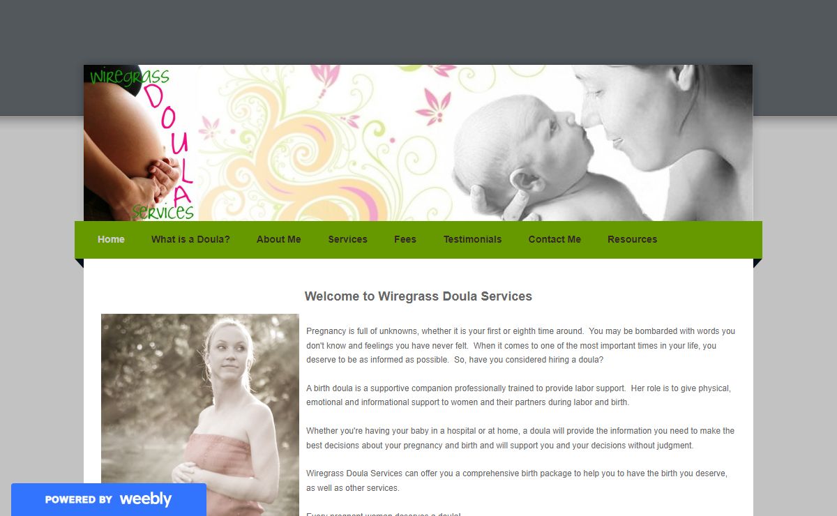 Wiregrass Doula Services - Home