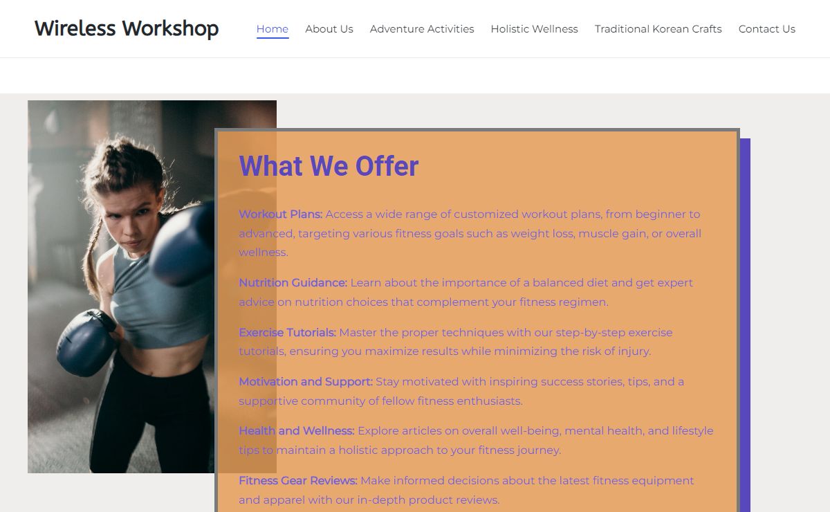 Home - Wireless Workshop