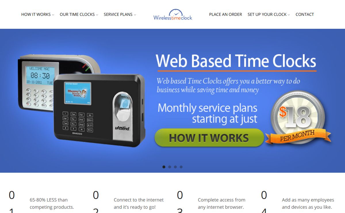 Web Based Employee Time Clocks
