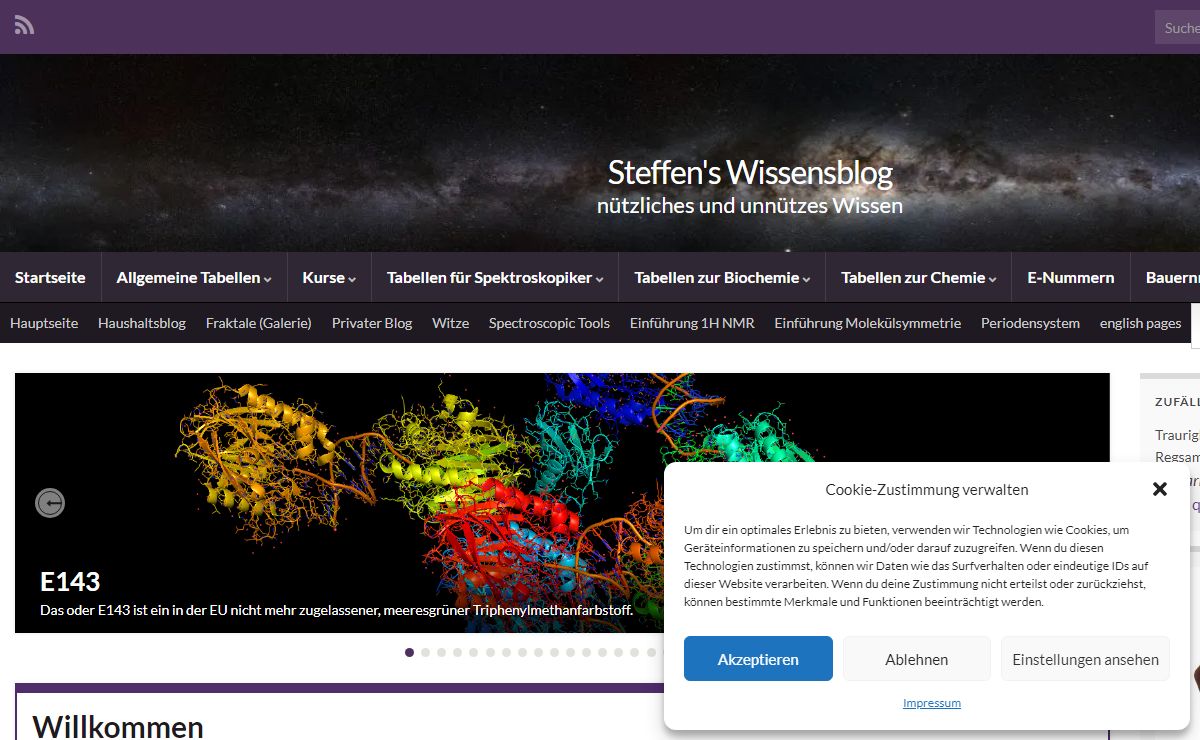 Steffen's Wissensblog — nützliches und unnützes Wissen